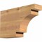 Ekena Millwork Mediterranean Smooth Rafter Tail, Western Red Cedar, 3 1/2"W x 10"H x 16"L RFT04X10X16MED00SWR - alternate 1